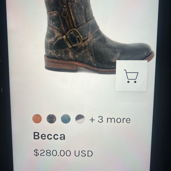 Bedstu Becca ankle boot black lux. Worn once. - Picture 5 of 5